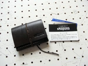 ミニマムウォレット商品画像001：兎に角小さくするために無駄を省き、制作しました。