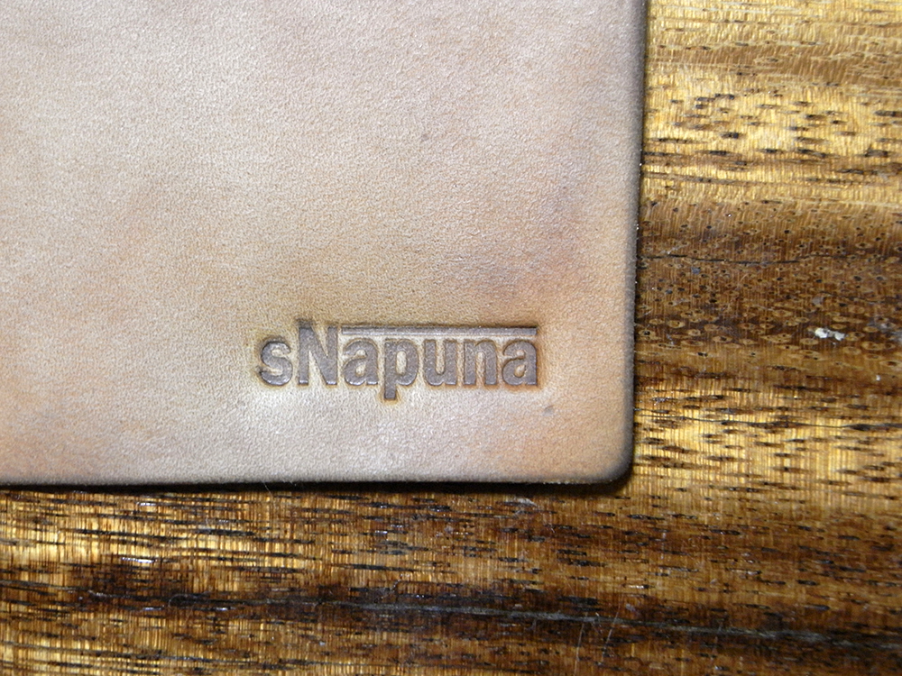 洗浄後5時間後の画像003：水ジミが馴染んでほぼ消えました。せっかくだったので、ロゴも打ち直しました