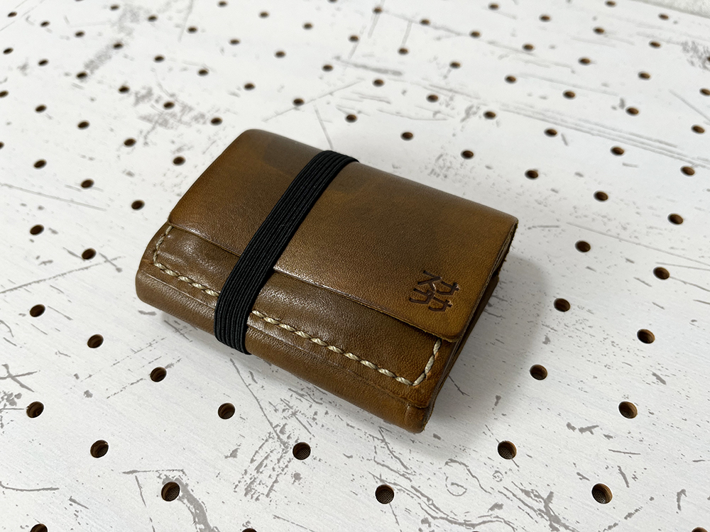 姫路レザーのミニマムウォレット(使用後7ヶ月)